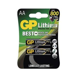 2 ks Lithiová batéria AA GP LITHIUM 1, 5V B15212 vyobraziť