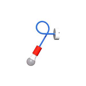 Detské nástenné svietidlo OXFORD 1xE27/15W/230V červená K-2016/1 MIX/H vyobraziť