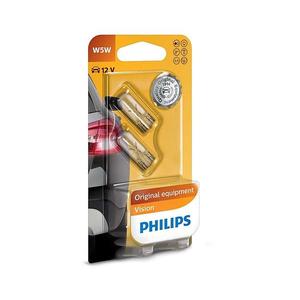 SADA 2x Autožiarovka Philips VISION 12961B2 W5W W2, 1x9, 5d/5W/12V Phil-12961B2 vyobraziť