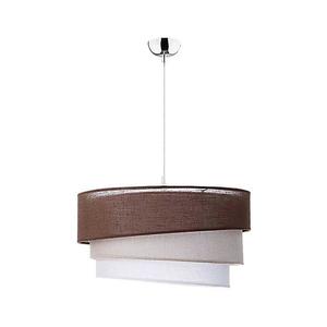 - Luster na lanku TRIO 1xE27/40W/230V pr. 45 cm hnedá/béžová/biela 7033 vyobraziť