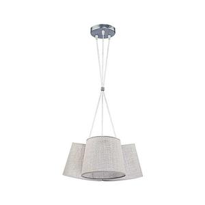 - Luster na lanku ROSSA 3xE27/40W/230V svetlo šedá 7168 vyobraziť