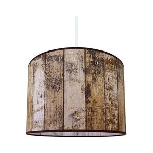 Luster na lanku WOOD 1xE27/60W/230V vyobraziť