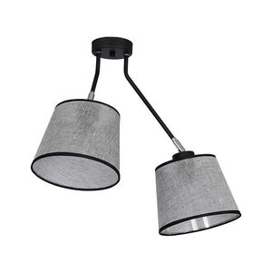 Prisadený luster ASTA 2xE27/60W/230V čierna 8267 vyobraziť