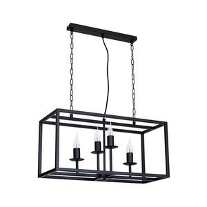 Luster CARDIFF 4xE14/60W/230V čierna 8270 vyobraziť