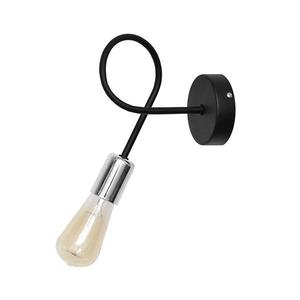 Nástenné svietidlo OXFORD 1xE27/15W/230V K-2016/1 BK+CH/H vyobraziť