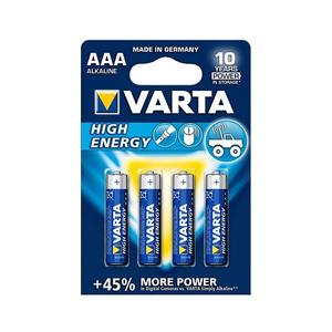Varta 4903 - 4 ks Alkalické batérie HIGH ENERGY AAA 1, 5V 4903121414 vyobraziť