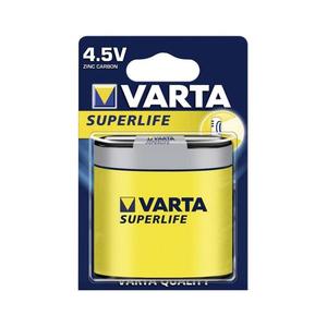 Varta 2012 - 1 ks Zinkouhlíková batéria SUPERLIFE 4, 5V 2012101411 vyobraziť