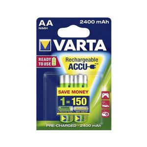 Varta 56706 - 2 ks Nabíjacie batérie ACCU AA NiMH/2100mAh/1, 2V 56706101402 vyobraziť