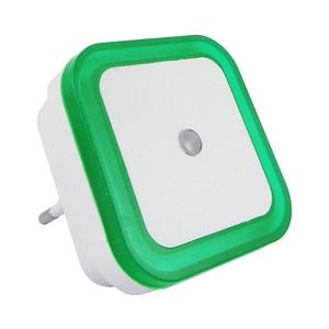 LED Nočné svetlo so senzorom LED/0, 5W/230V zelená 034 0000185 vyobraziť