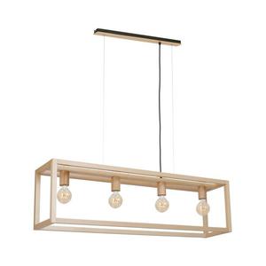 Luster na lanku LEGNO 4xE27/60W/230V 8419 vyobraziť