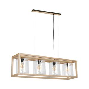 Luster na lanku LEGNO 4xE27/60W/230V 8424 vyobraziť