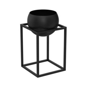 Kovový kvetináč 51, 3x29 cm čierna 9004 vyobraziť