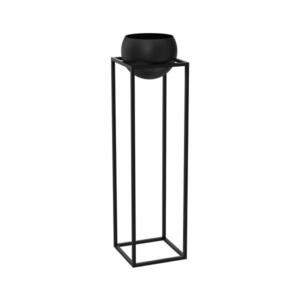 Kovový kvetináč 111, 3x29 cm čierna 9006 vyobraziť