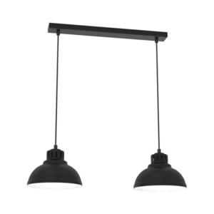 Luster na lanku SVEN 2xE27/15W/230V čierna 9082 vyobraziť