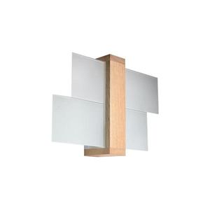 SL.0077 - Nástenné svietidlo FENIKS 1 1xE27/60W/230V prírodné drevo SL.0077 vyobraziť