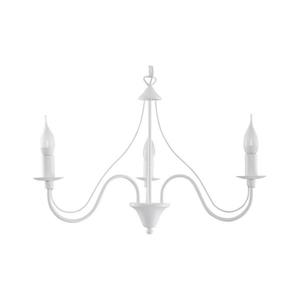 Luster na reťazi MINERWA 3 3xE14/40W/230V biela SL.0213 vyobraziť