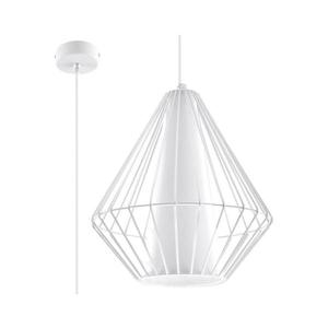 Luster na lanku DEMI 1xE27/60W/230V biela SL.0297 vyobraziť
