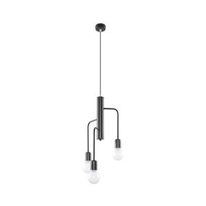 Luster na lanku DUOMO 3M 3xE27/60W/230V čierna SL.0302 vyobraziť