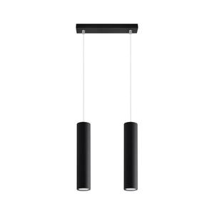 SL.0328 - Luster na lanku LAGOS 2 2xGU10/10W/230V čierna SL.0328 vyobraziť