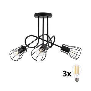 Prisadený luster OXFORD 3xE27/15W/230V W-2016/3K BK/H vyobraziť