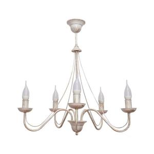 Luster na tyči MALBO III 5xE14/10W/230V W-2940/5 WT+AB vyobraziť