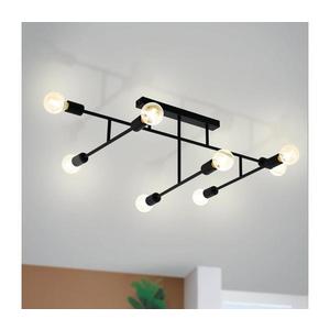 Eglo 98035 - Prisadený luster BELSIANA 8xE27/40W/230V čierna 98035 vyobraziť