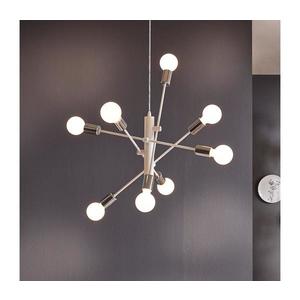 Eglo 98017 - Luster na lanku GRADOLI 8xE27/60W/230V biela 98017 vyobraziť
