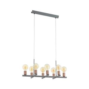 Eglo 97449 - Luster na lanku ADRI 2 8xE27/60W/230V 97449 vyobraziť