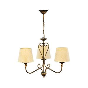 Jupiter 1750 - Luster na reťazi SOFIA 3xE27/60W/230V 1750 vyobraziť