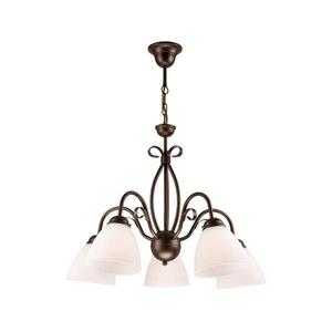 Luster na reťazi ADELLE 5xE27/60W/230V LM 5.6 BRĄZ vyobraziť
