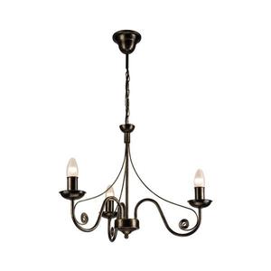 Luster na reťazi DONATO 3xE14/40W/230V LM 3.29 CZARN vyobraziť