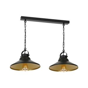 Luster na reťazi IRON 2xE27/60W/230V 6342 vyobraziť