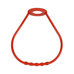 Madlo lustrové plast červené vyobraziť