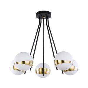 Jupiter 1710 - Luster na tyči ELFA 5xE14/40W/230V mosadz 1710 vyobraziť