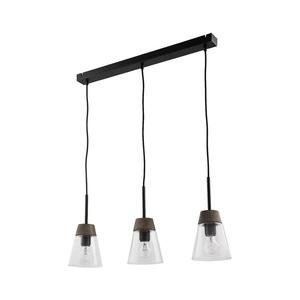 Jupiter 1682 - Luster na lanku DOMINO 3xE27/60W/230V číra 1682 vyobraziť