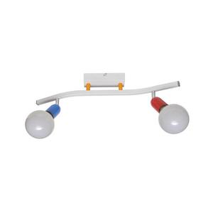 Detské bodové svietidlo MORRISON 2xE27/15W/230V W-7010/2 WT+MIX vyobraziť