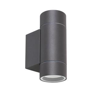 Rabalux 8119 - Vonkajšie nástenné svietidlo PHOENIX 2xGU10/10W/230V IP54 šedá 8119 vyobraziť