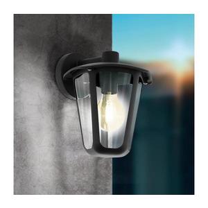 Eglo 98121 - Vonkajšie nástenné svietidlo MONREALE 1xE27/60W/230V IP44 čierna 98121 vyobraziť