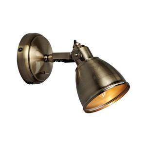 Markslöjd 104048 - Nástenné svietidlo FJÄLLBACKA 1xE14/40W/230V mosadz 104048 vyobraziť