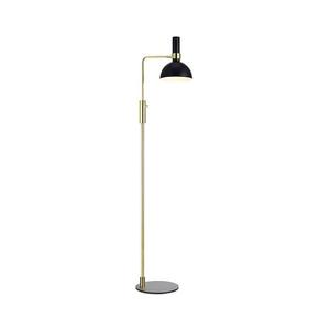 Markslöjd 106972 - Stmievateľná stojacia lampa LARRY 1xE27/60W/230V čierna/zlatá 106972 vyobraziť
