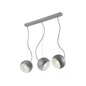 Luster na lanku INEZ 3xE27/60W/230V šedá LM-3.109 SILVER vyobraziť
