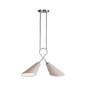 Fischer & Honsel 65170 - Luster na lanku SAGA 2xE27/12W/230V 65180 vyobraziť