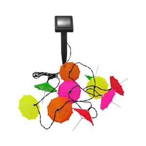 LED Solárna reťaz 10xLED/1, 2V 300 mAh 3, 8 m IP44 dáždniky 311559 vyobraziť