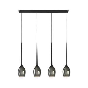 Azzardo - Luster na lanku IZZA 4xE14/40W/230V vyobraziť