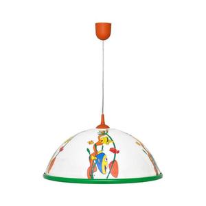 Detský luster na lanku FISH 1x27/15W/230V WLA-06 RYBY ZIELORY ORG vyobraziť