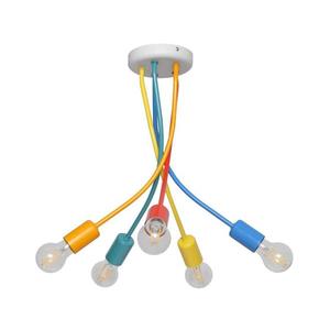 Prisadený detský luster HARVARD 5xE27/15W/230V W-1026/5 MIX vyobraziť