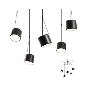 Redo 01-1828 - Luster na lanku DODO 5xE27/15W/230V pavúk 01-1828 vyobraziť