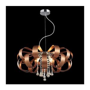 LUXERA - Krištáľový luster na lanku RIBBON CRYSTAL 6xG9/33W/230V vyobraziť