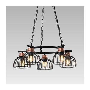 Prezent - Luster na reťazi BASKET 5xE27/60W/230V vyobraziť