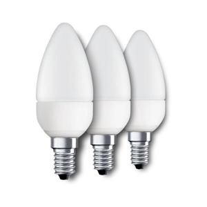 Eglo 10697 - SADA 3x LED Žiarovka E14/4W/230V 320lm sviečka 3000K 10697 vyobraziť